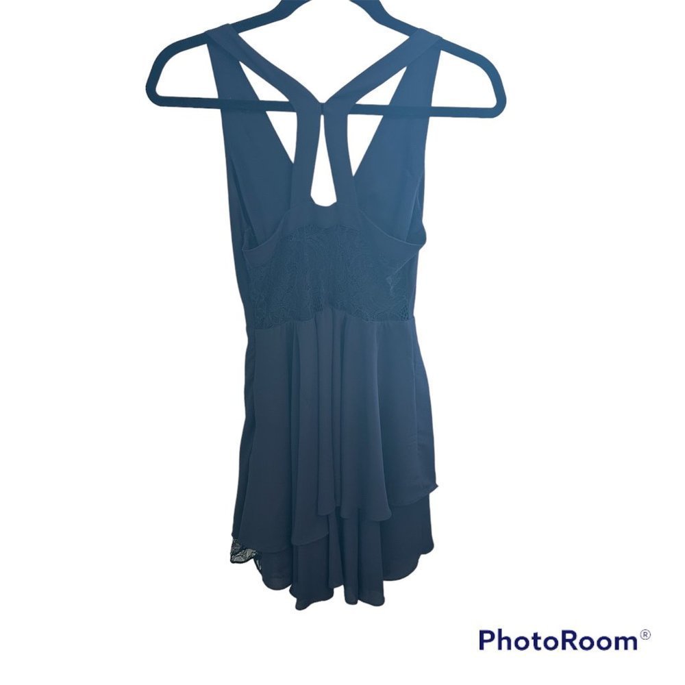 BCBGeneration Navy Blue Dress Size 0 - Picture 2 of 8